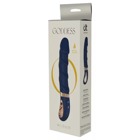 Goddess Belenos - G-punkta vibrators ar sildīšanu zils