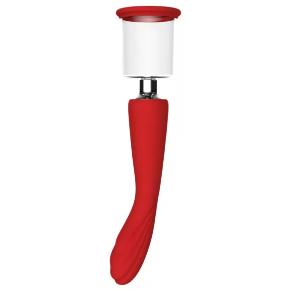 Red Revolution Georgia - G-punkta vibrators un vagīnas pumpis sarkans
