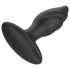 Tumšās Kvēles Angelina - anālais vibrators (melns)