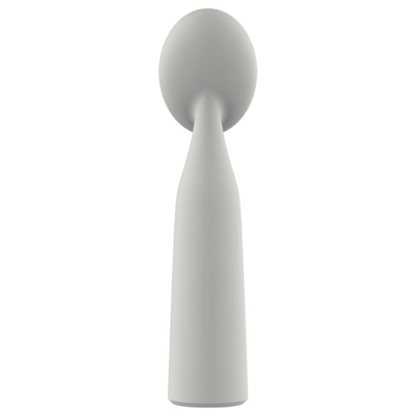 Nude Luna - mini wand vibrators ar akumulatoru, pelēks