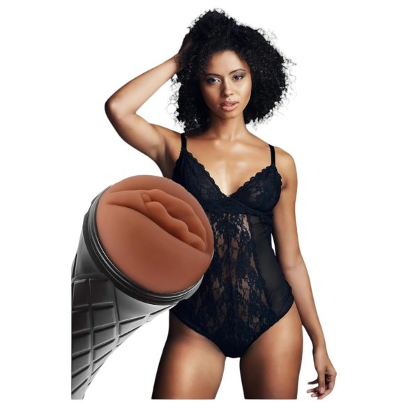 The Girl Next Door Marly - reālistiska maksts rotaļlieta brūna tvertnē