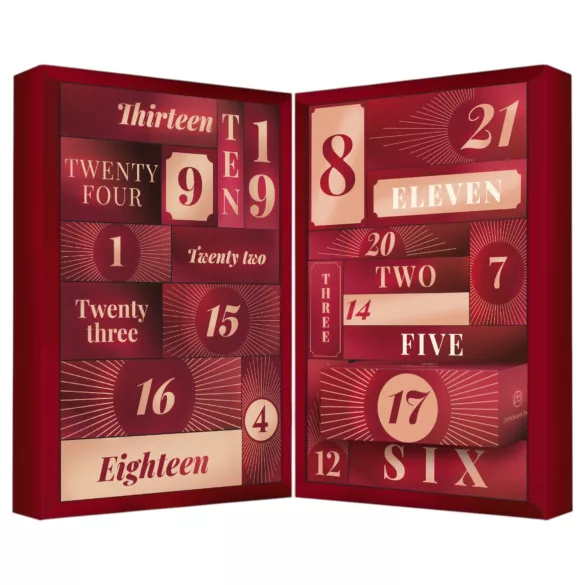 Dream Toys Seksīgs Kalendārs - adventes kalendārs (24 daļas)