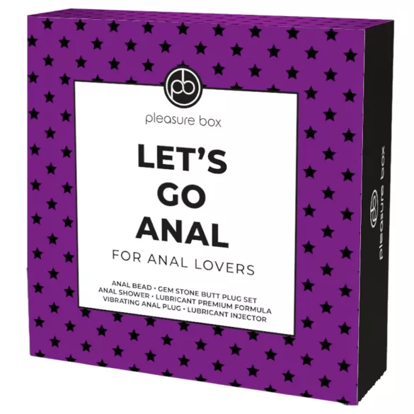 Pleasure Box Let's Go Anal - anālais komplekts 7 daļas