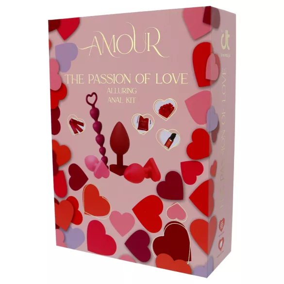 Dreamtoys Amour - anālā treniņa dāvanu komplekts (sarkans)