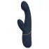 Goddess - šūpojošs pāru vibrators (tumši zils)