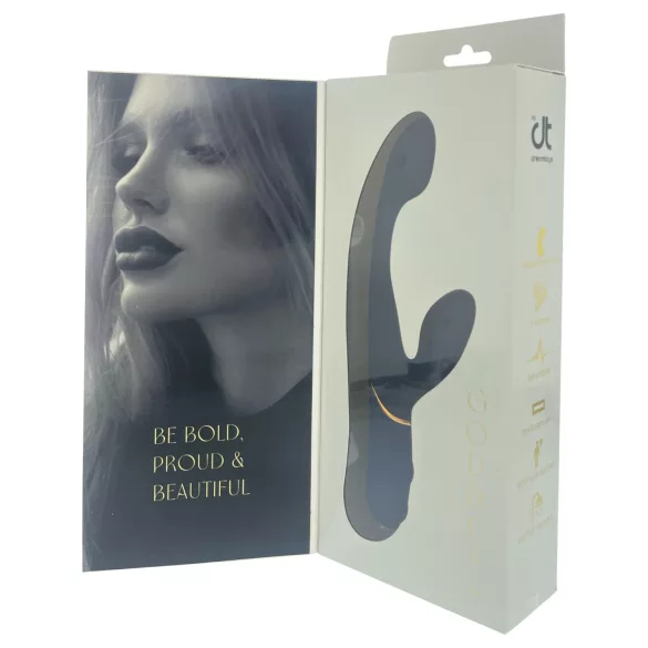Goddess - šūpojošs pāru vibrators (tumši zils)