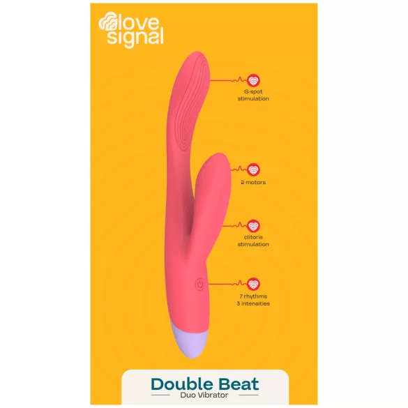 Dreamtoys G-punkta un klitora vibrators sarkans