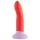 Dreamtoys Love Signal - divkrāsu silikona dildo, vidējs (sarkans)