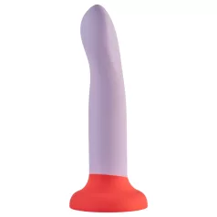   Dreamtoys Love Signal - divkrāsu silikona dildo liels (violets)