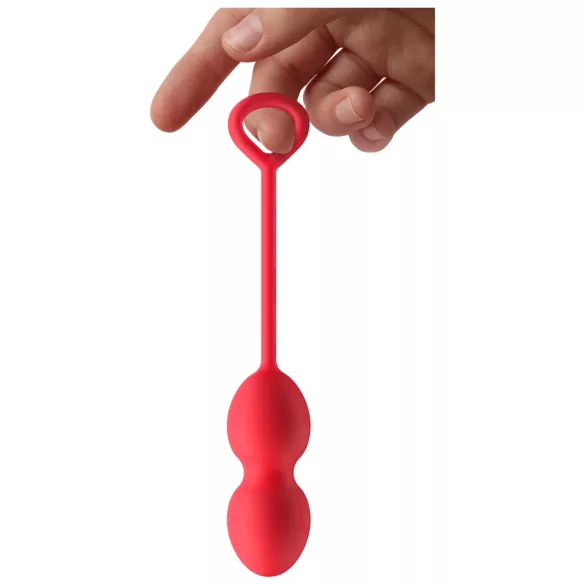Dreamtoys geišas bumbiņas duo sarkanas
