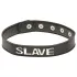 X-Play Slave - vergu apkakle melna