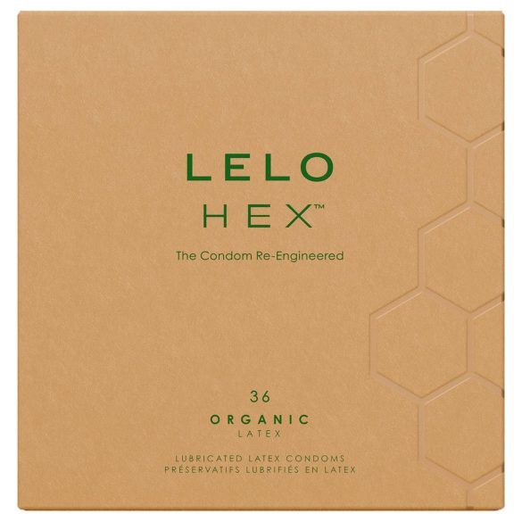 LELO Hex Organic - prezervatīvi 36 gab.