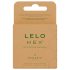LELO Hex Organic - prezervatīvi 3 gab organiskie