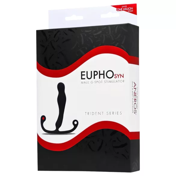 Aneros - Eupho Syn Trident - prostatas dildo (melns)