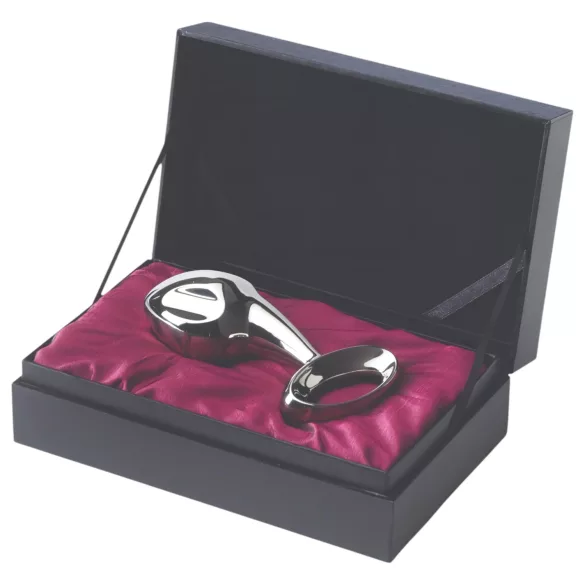 Njoy anālais aizbāznis Pure Plug 2.0 metāla sudraba
