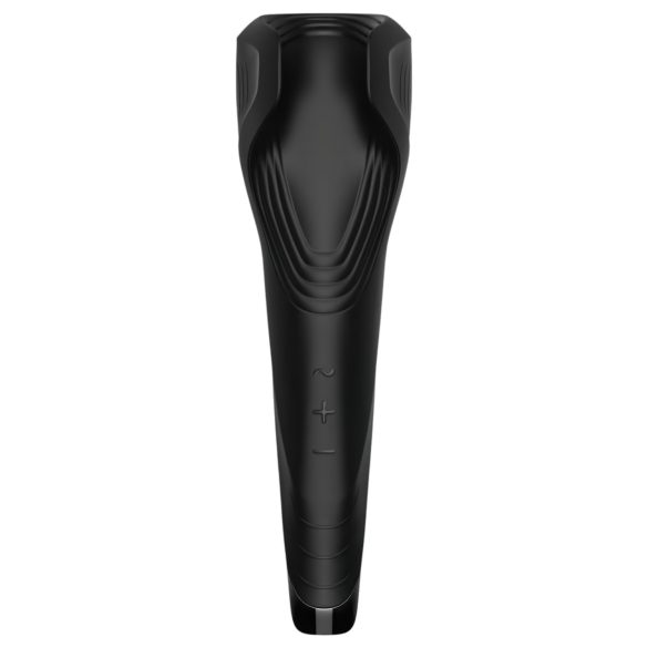 Satisfyer Men Wand - vīriešu vibrators ūdensizturīgs uzlādējams melns