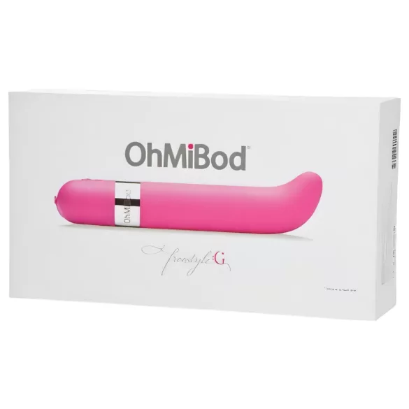 OhMiBod Freestyle G - radiovadāms, ar mūziku vadāms G-punkta vibrators (rozā)