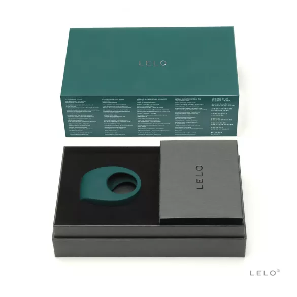 LELO Tor 2 - akumulatora vibrējošs erekcijas gredzens zaļš