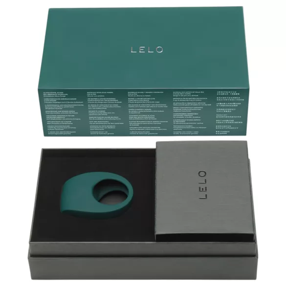 LELO Tor 2 - akumulatora vibrējošs erekcijas gredzens zaļš