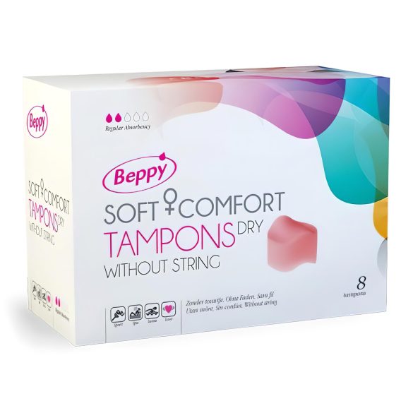 Beppy - sausais tampons 8 gab.