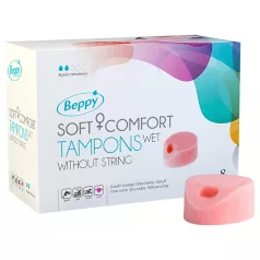 Beppy - mitrs tampons sievietēm 8 gab