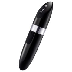 LELO Mia 2 - ceļojumu lūpu krāsas vibrators (melns)