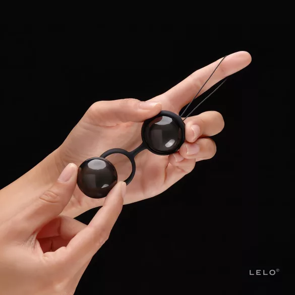 LELO Luna Noir geišas lodītes maināms dizains