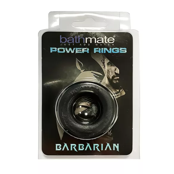 BathMate - Barbarian silikona dzimumlocekļa gredzens melns
