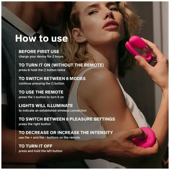 LELO Tiani 3 pāru vibrators silikona violets