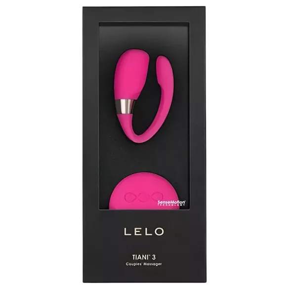 LELO Tiani 3 - pāru vibrators silikona rozā