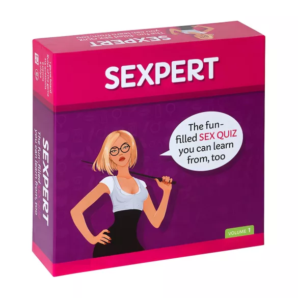 tease & please - Sexpert - izklaidējoša seksa viktorīnas galda spēle (angļu valodā)