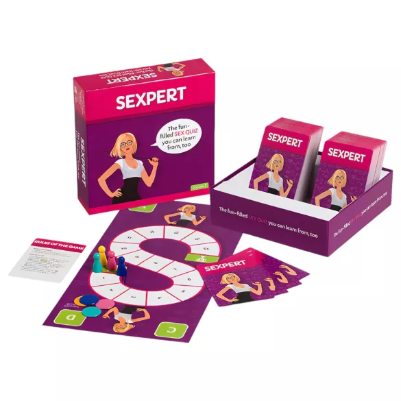 tease & please - Sexpert - izklaidējoša seksa viktorīnas galda spēle (angļu valodā)
