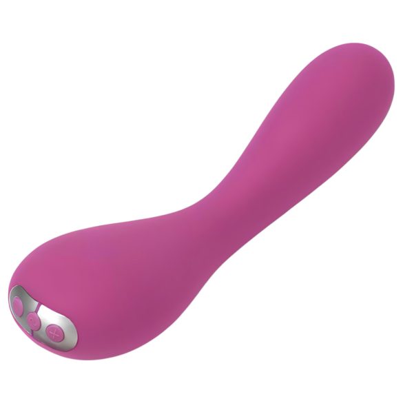 Je Joue Uma - akumulators, ūdensizturīgs G-punkta vibrators (rozā)