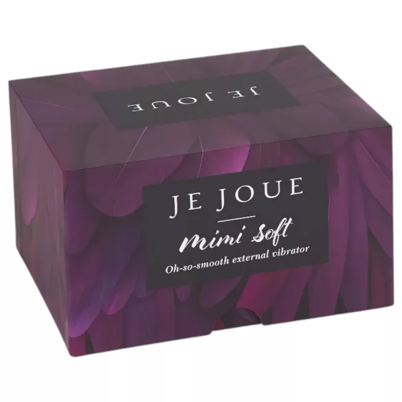 Je Joue Mimi Soft - klitora vibrators uzlādējams ūdensizturīgs melns