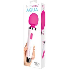 Bodywand masāžas vibrators ūdensizturīgs balts-rozā