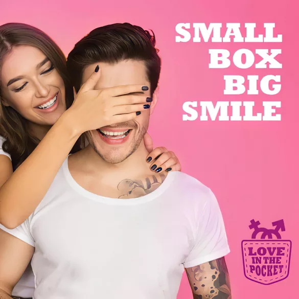 Love in the Pocket - vibrējošs prezervatīva gredzens vienreizējais rozā