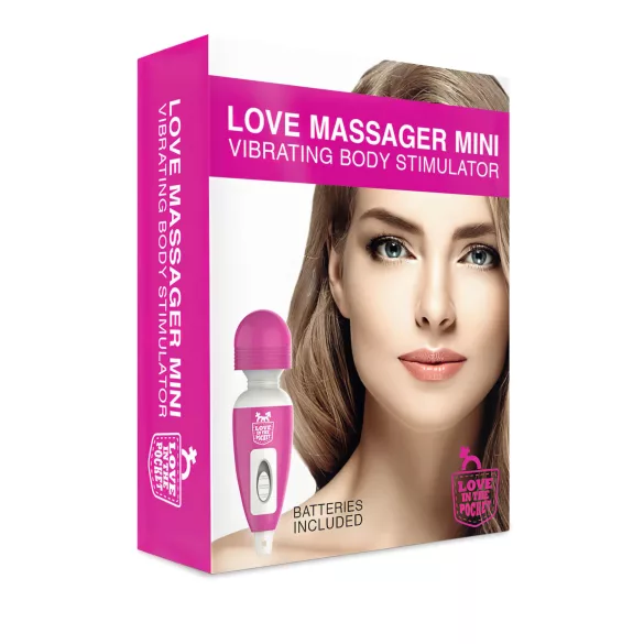 Love Wand - mini masāžas vibrators rozā