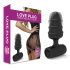 Love Plug - mini anālais vibrators melns