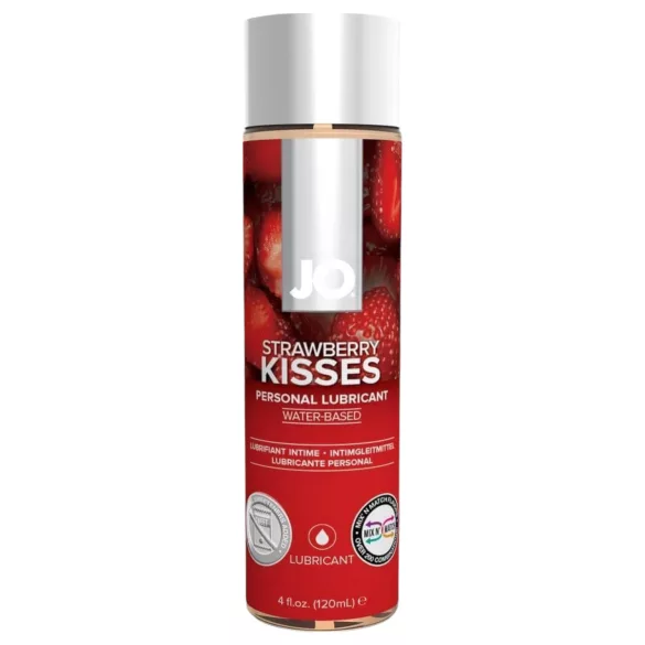 System JO - H2O zemeņu skūpsts - uz ūdens bāzes lubrikants (120 ml)