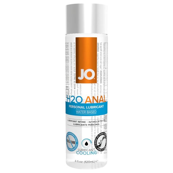 JO H2O Anal Cool - ūdens bāzes atvēsinošs anālais lubrikants (120ml)