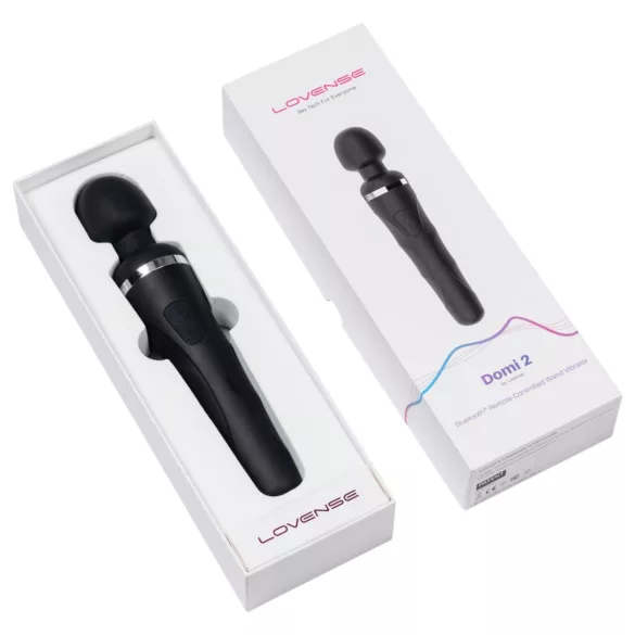 LOVENSE Domi 2 - viedais masāžas vibrators (melns)