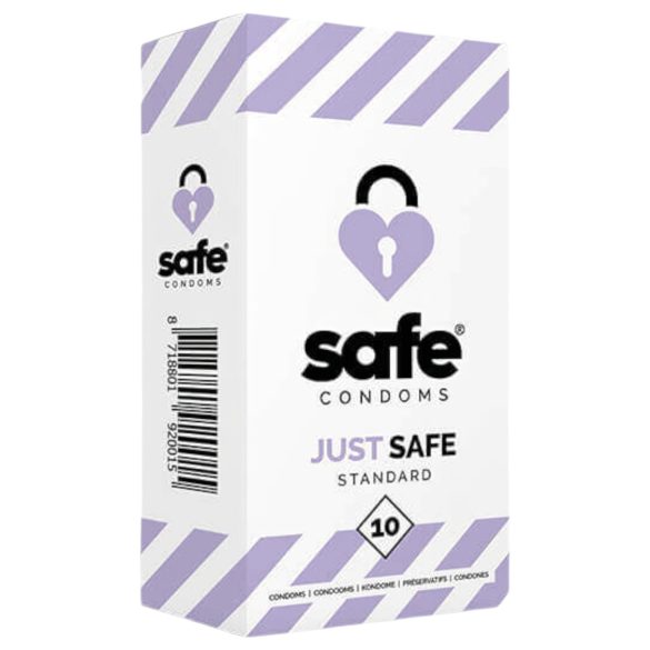 SAFE Just Safe - prezervatīvi vaniļas aromāts 10 gab.
