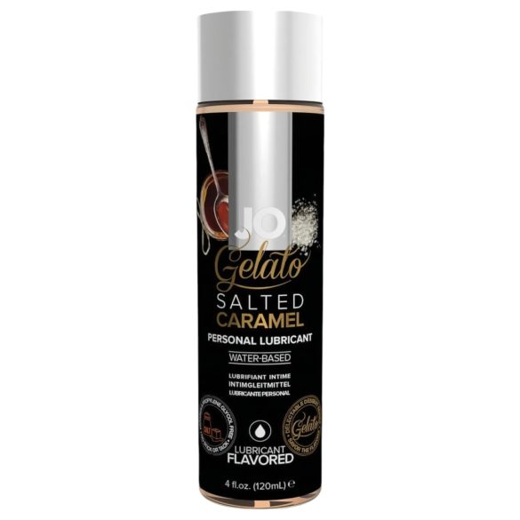JO Gelato sāļā karamele - ūdens bāzes lubrikants (120 ml)