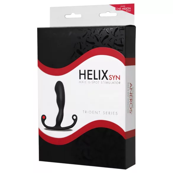 Aneros Trident Helix - prostatas masāžas dildo melns