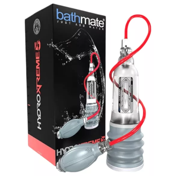 BathMate Xtreme Hydromax 5 - dzimumlocekļa pumpis komplekts caurspīdīgs