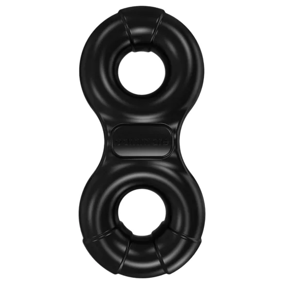 Bathmate Vibe Ring Eight - uzlādējams vibrējošs dzimumlocekļa gredzens (melns)