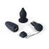 B SWISH Bfilled Classic - bezvadu anālais vibrators (melns)