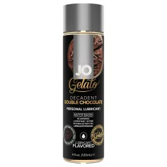  System JO - Gelato dubultās šokolādes ēdamā, uz ūdens bāzes balstīta lubrikanta želeja (120 ml)