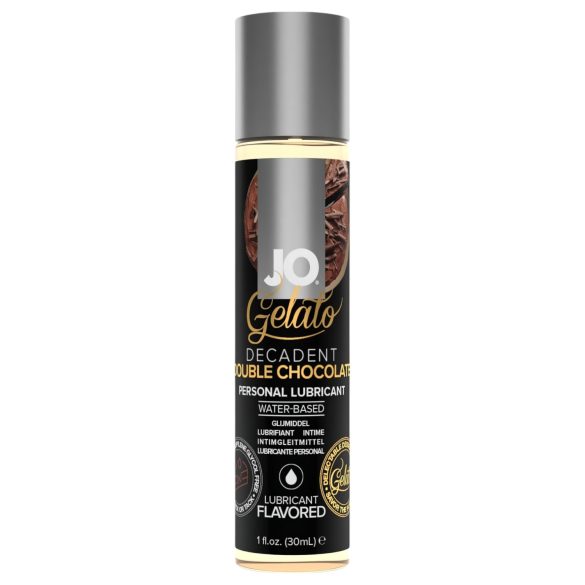 Jo Gelato šokolādes lubrikants - baudāms, uz ūdens bāzes (30ml)
