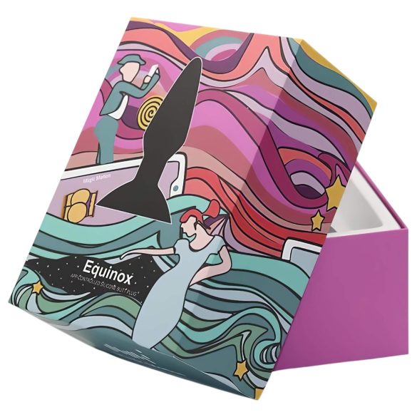 Magic Motion Equinox - inteliģents, uzlādējams anālais vibrators (melns)